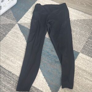 Black High-Waisted Leggings